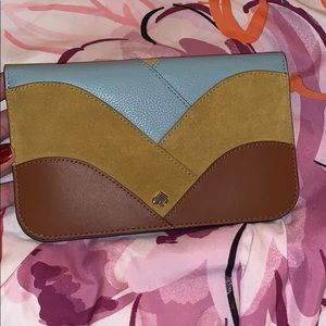 Kate spade ♠️ suede patchwork wallet